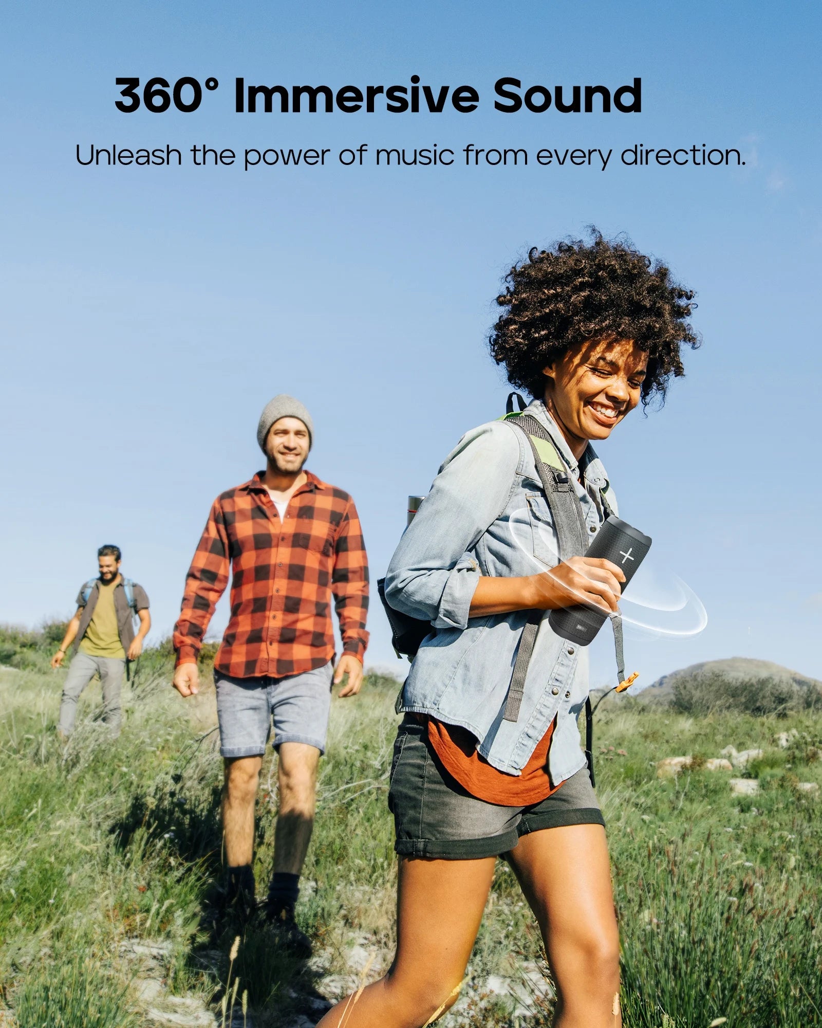 TRIBIT StormBox 2 Portable Bluetooth Speaker – 34W, IPX7 Waterproof, 24-Hour Playtime