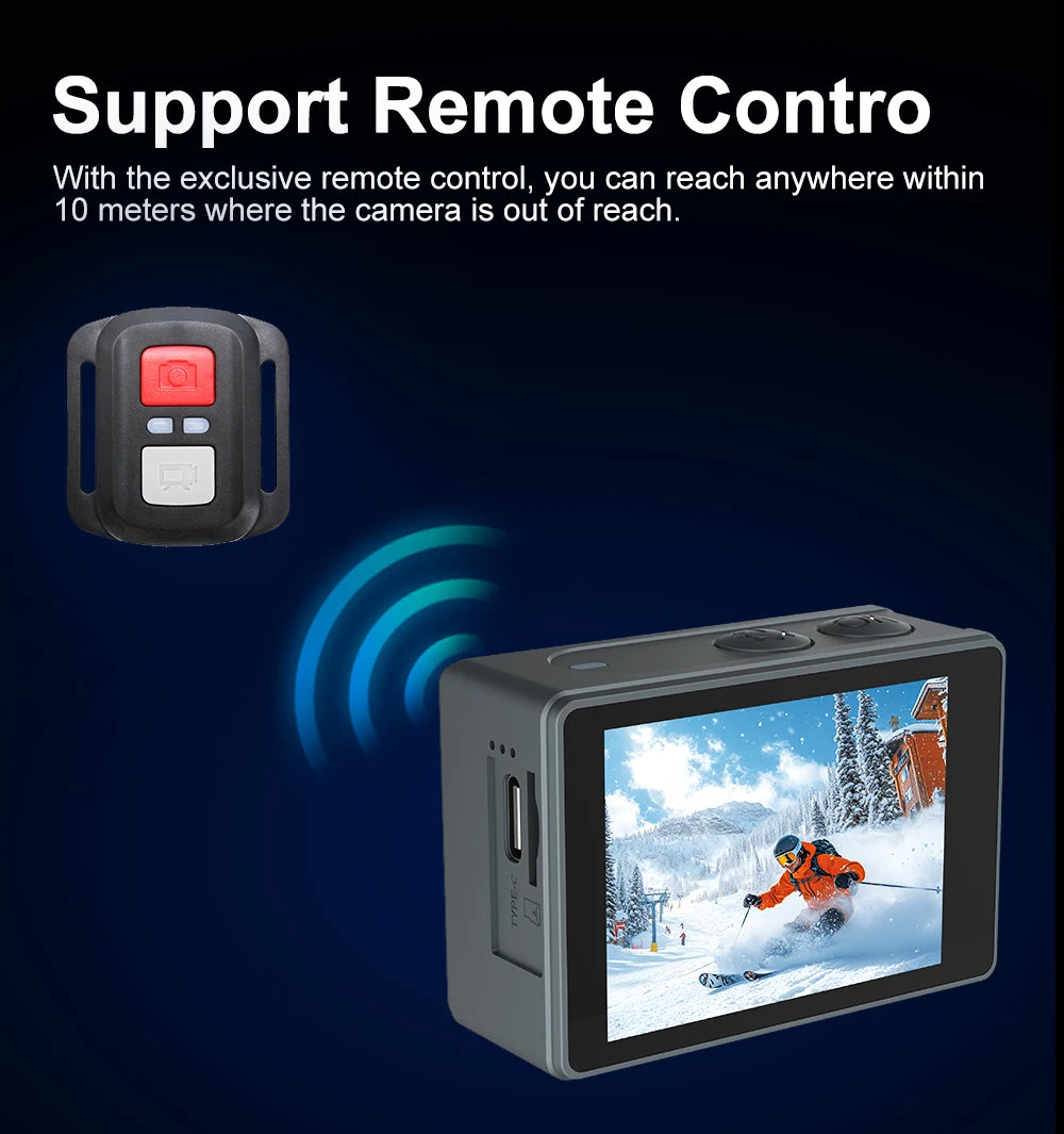 Ourlife MTR40 5K Waterproof Action Camera