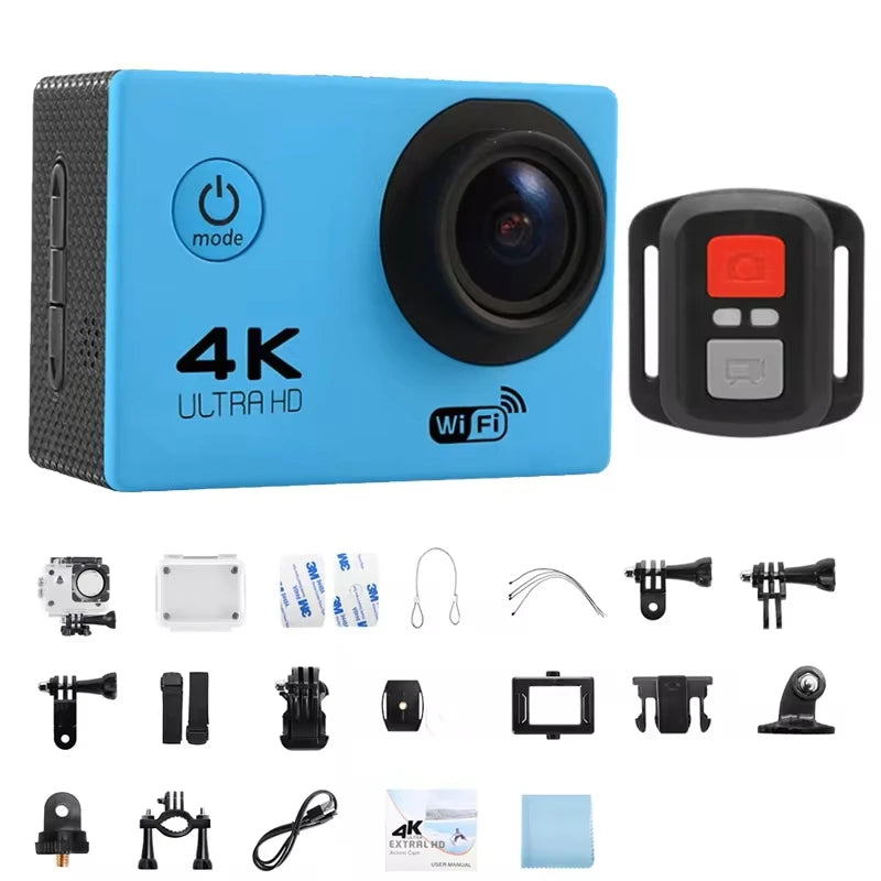 4K Ultra HD Action Camera Waterproof Sport Cam