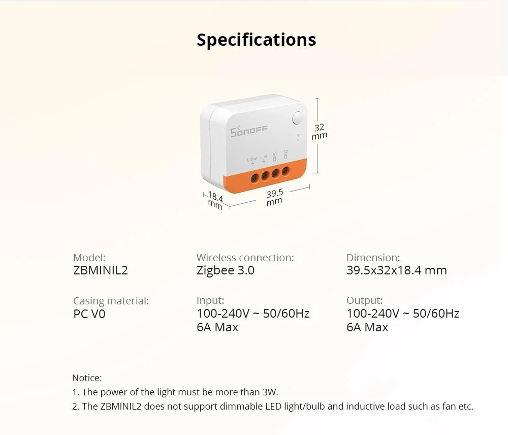SONOFF Zigbee ZBBridge Pro – Smart Zigbee Hub for SNZB & ZBMINI Series, Alexa & Google Home