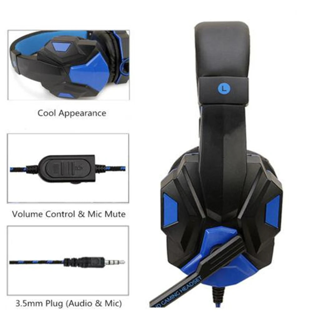 3.5mm Wired Gaming Headset with Mic
