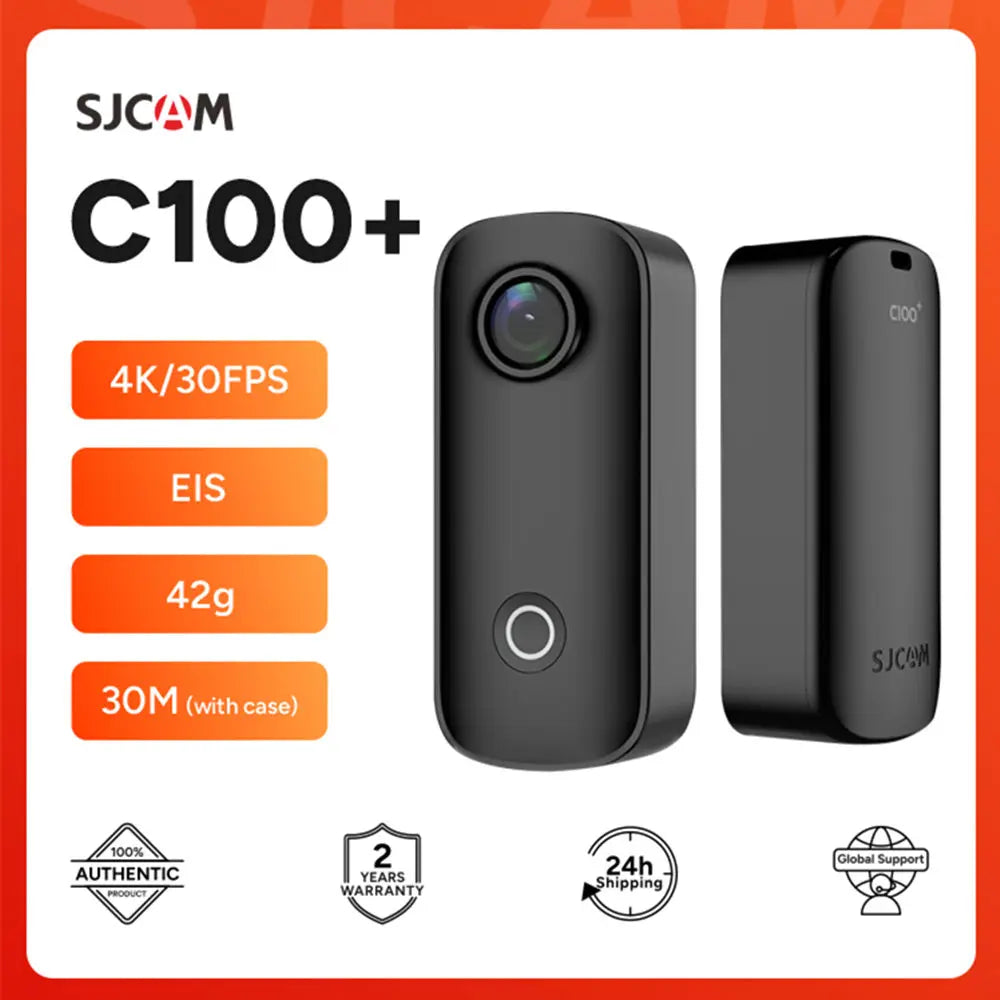 SJCAM C100 Plus 4K Action Camera Waterproof WiFi Sport Cam