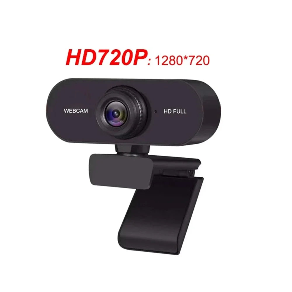 HD USB Webcam with Microphone & Cover