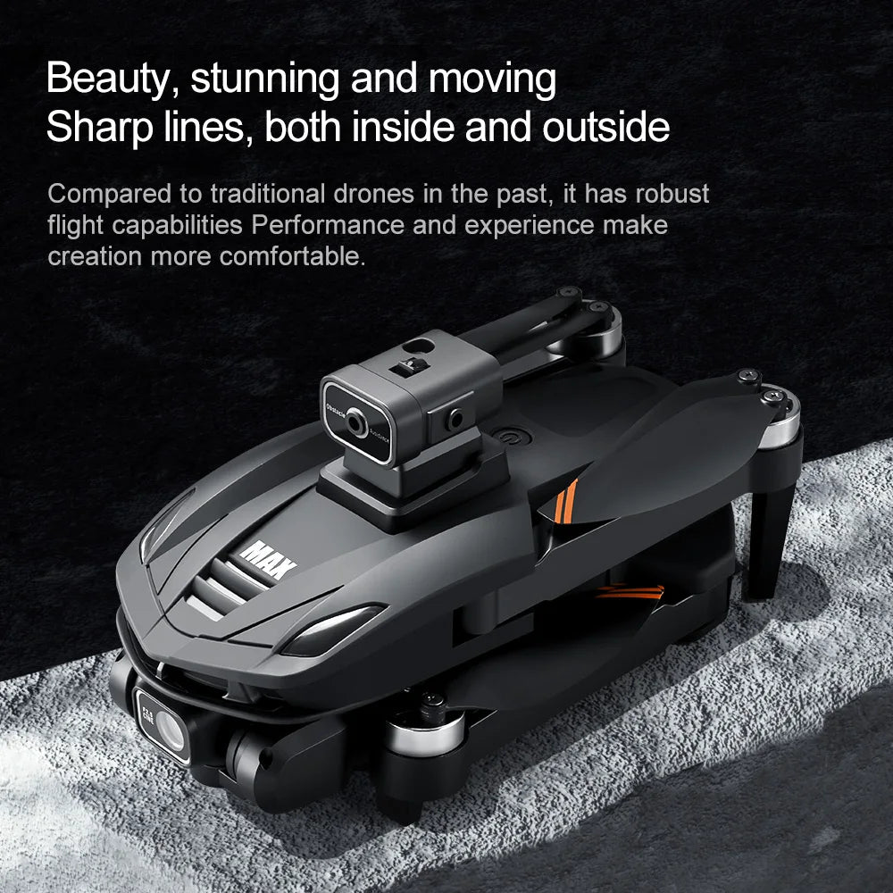 V168 Pro Max 8K GPS Drone with 5G FPV & Obstacle Avoidance