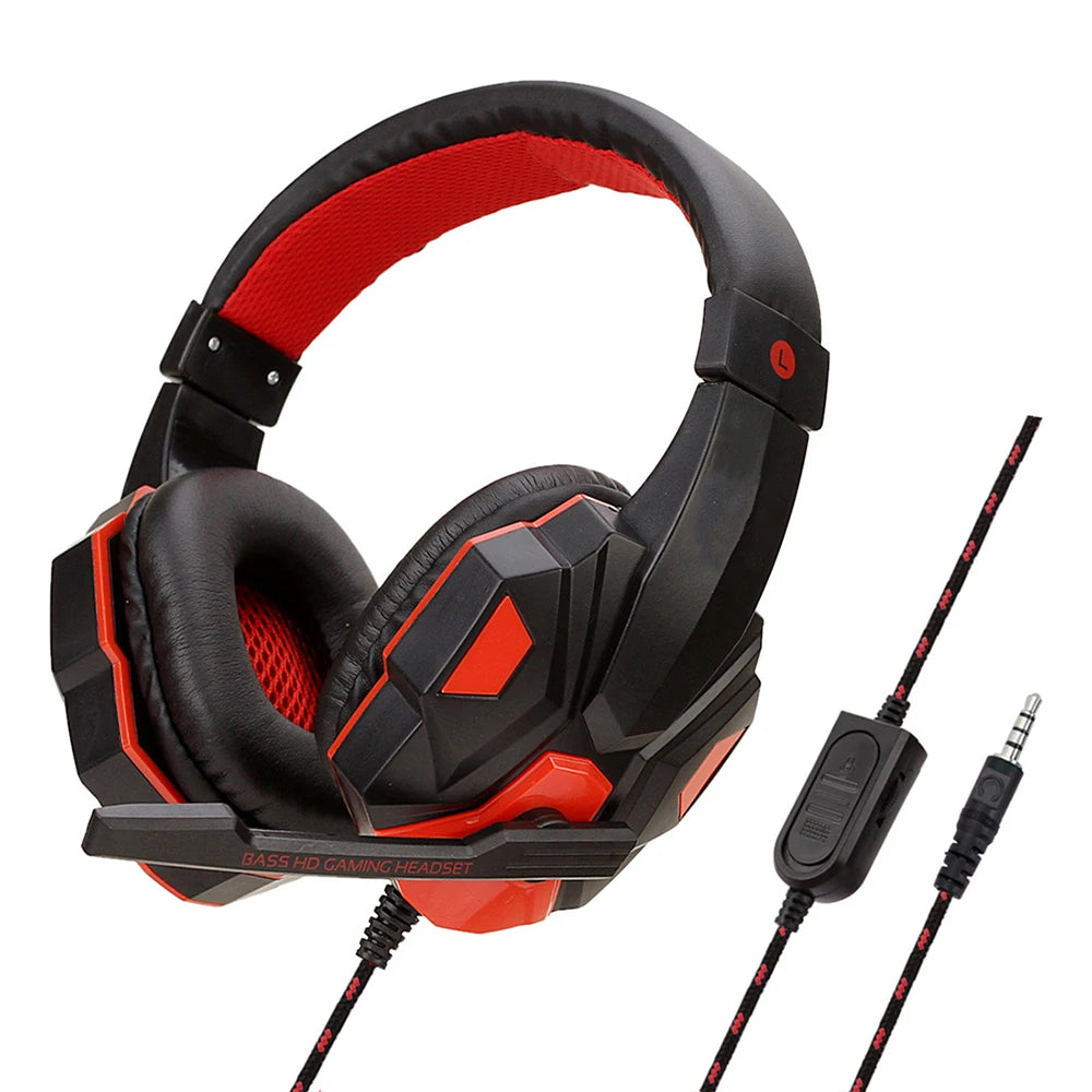3.5mm Wired Gaming Headset with Mic