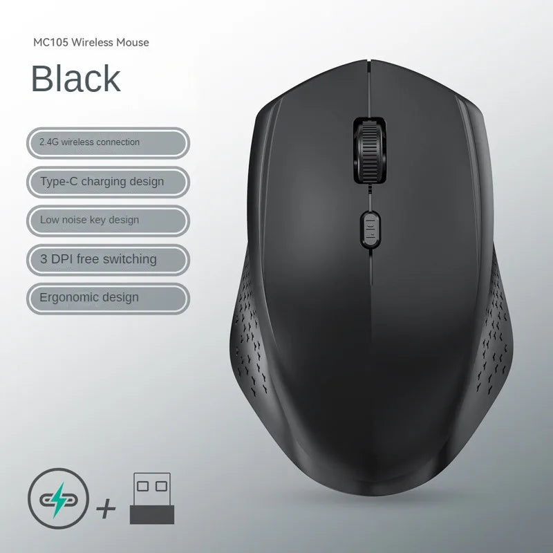 Bluetooth 5.2 Dual-Mode Wireless Mouse
